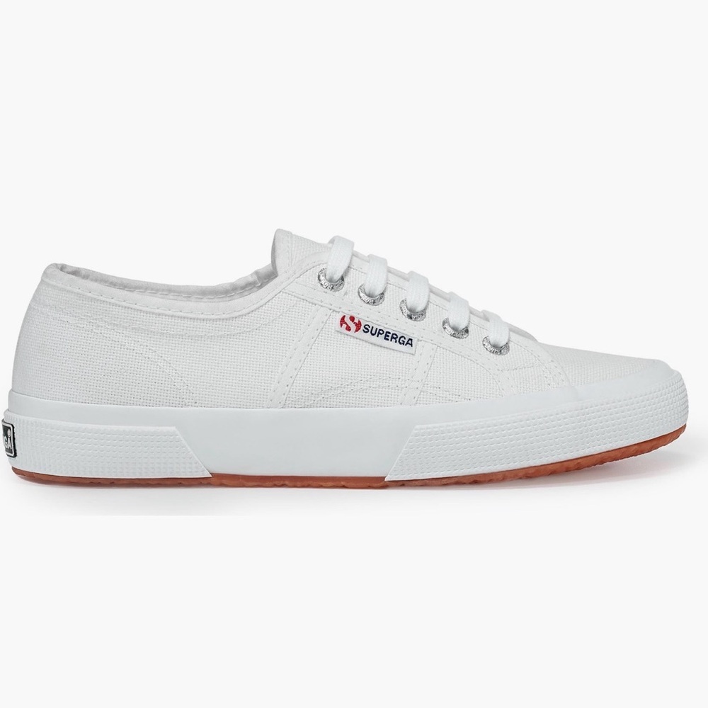 Superga Classic White Canvas Sneaker
